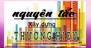 Nguyên tắc xây dựng thương hiệu
